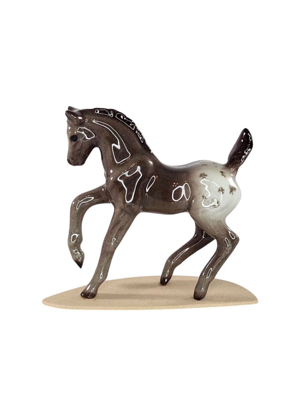 Hagen Renaker Specialty Appaloosa Foal Sizzle Miniature Figurine Baby Horse
